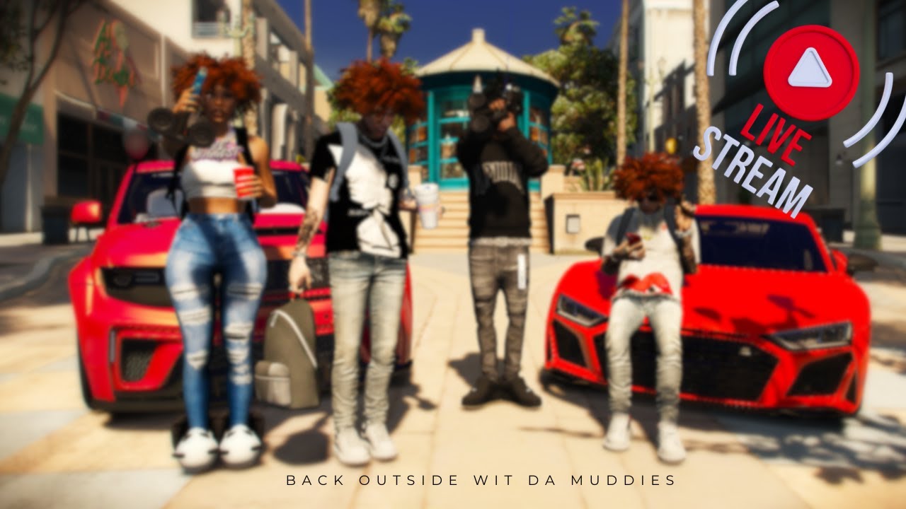 🌴LIVE NOW 🌴!!🌴 BACK OUTSIDE IN THE JUNGLE RP HUSTLING !!🌴