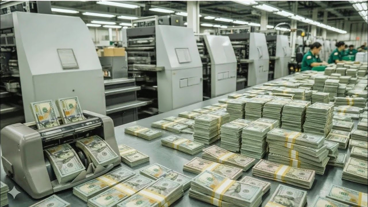 Inside the Dollar Factory: Why U.S. Cash Is So Hard to Counterfeit (Full Process)