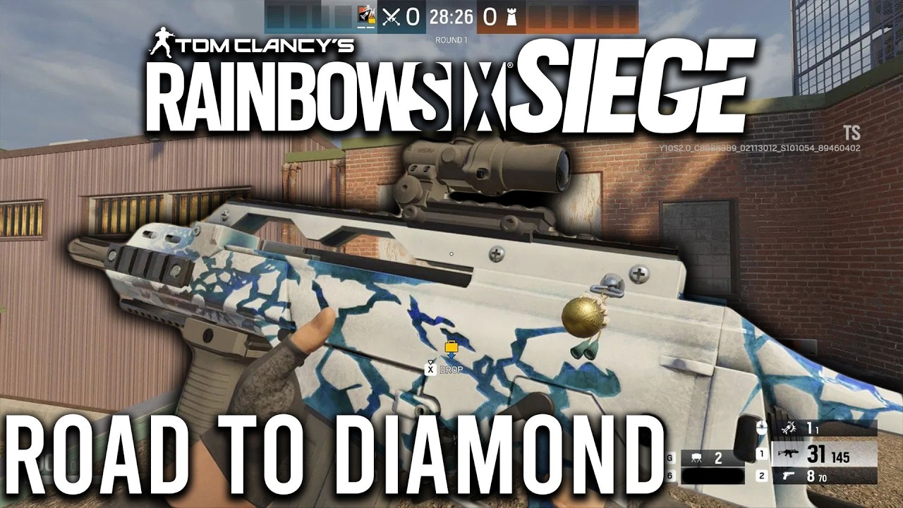 🔴ROAD TO DIAMOND IN RAINBOW 6 SEIGE !!