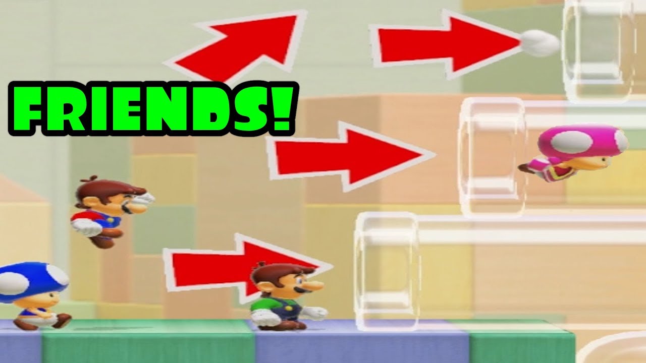 Super Mario Maker 2 Multiplayer Co-Op with Friends
