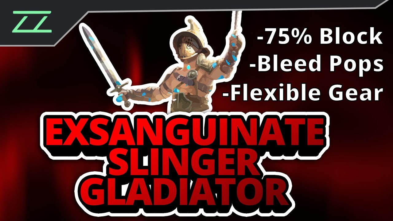 (Outdated)Exsanguinate Slinger Glad Build Guide - Path of Exile 3.14