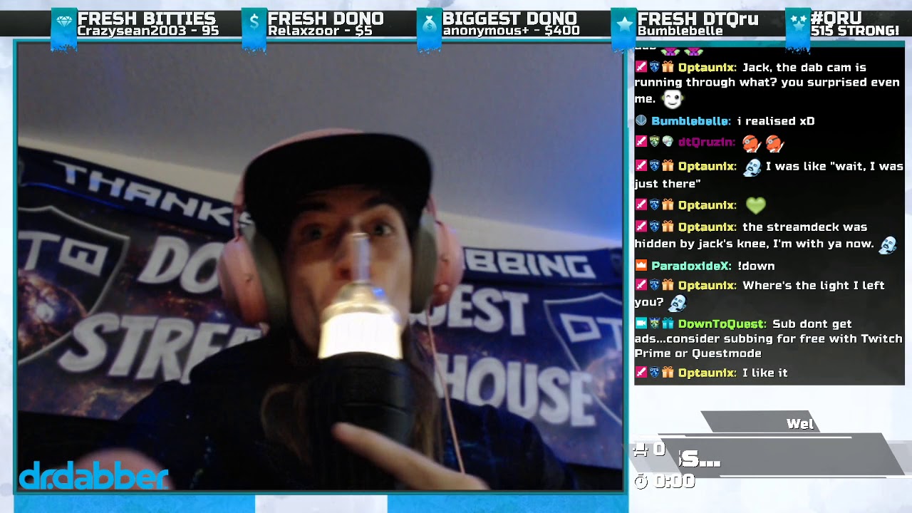 New Dab Lab Setup with Jack Toasty and Razor! 24/7 DTQ Streaming House Powered by !CLX [420/710] (CO