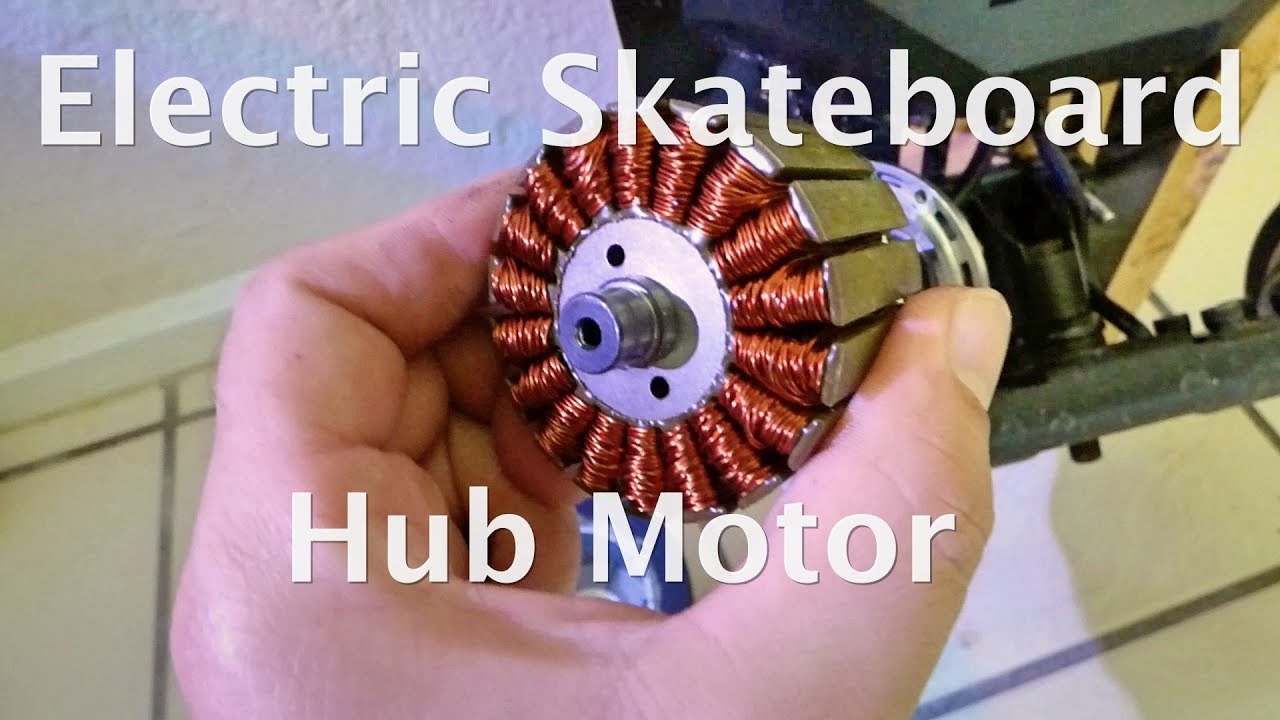 Inside a Hub Motor - Electric Skateboard