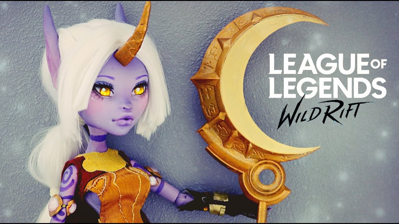 SORAKA LEAGUE OF LEGENDS - MONSTER HIGH REPAINT