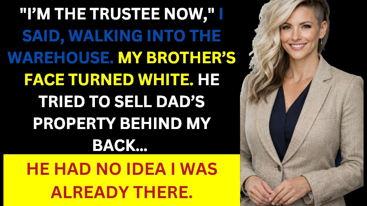My Brother Tried To Sell Dad’s Property Behind My Back — He Didn’t Know I Was Already There…