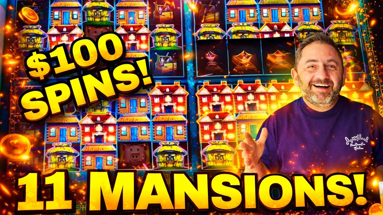 SUPER RARE! 11 MANSIONS FOR THE MASSIVE JACKPOT! 🤑🤑🤑