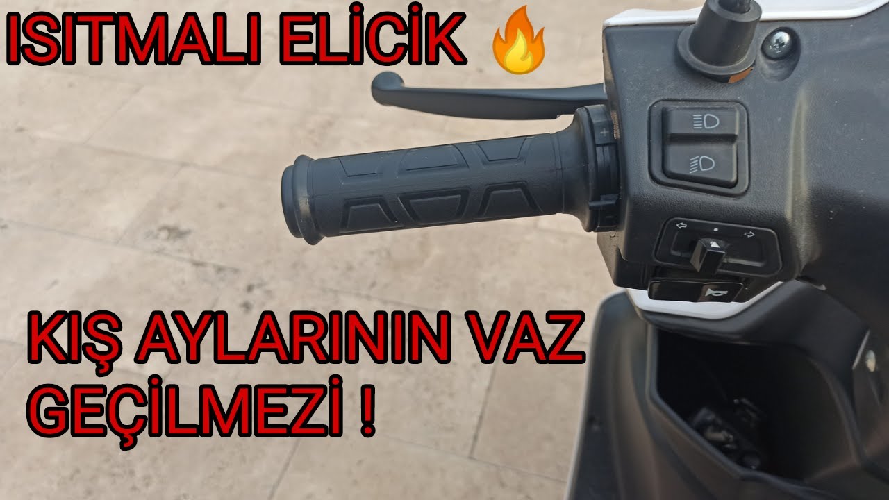 MOTORSİKLET ISITMALI ELCİK TAKMANİN FAYDALARİ MOTORCYCLE HEATED ELECTRIC ASSEMBLY
