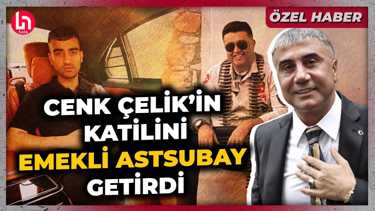 Sedat Peker'i tehdit eden Cenk Çelik cinayetinde çarpıcı detay: Tetikçiyi, emekli astsubay getirdi!