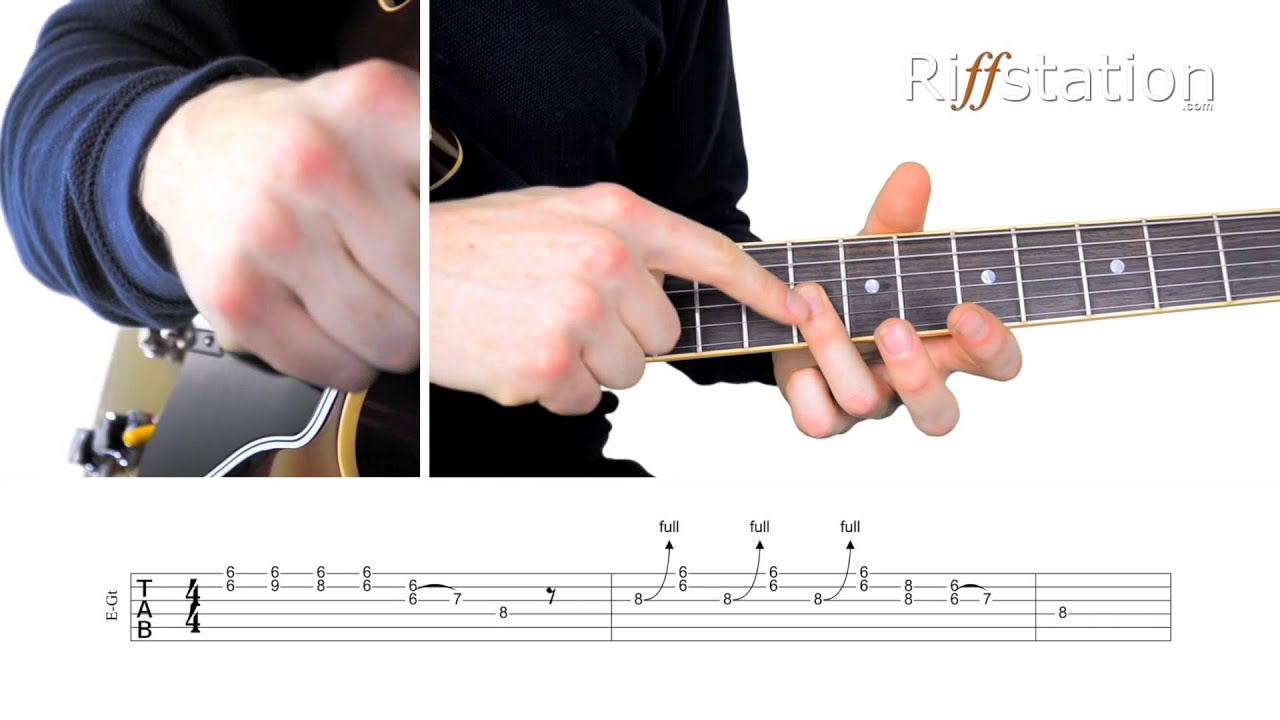 Chuck Berry Guitar Technique in 5 Minutes