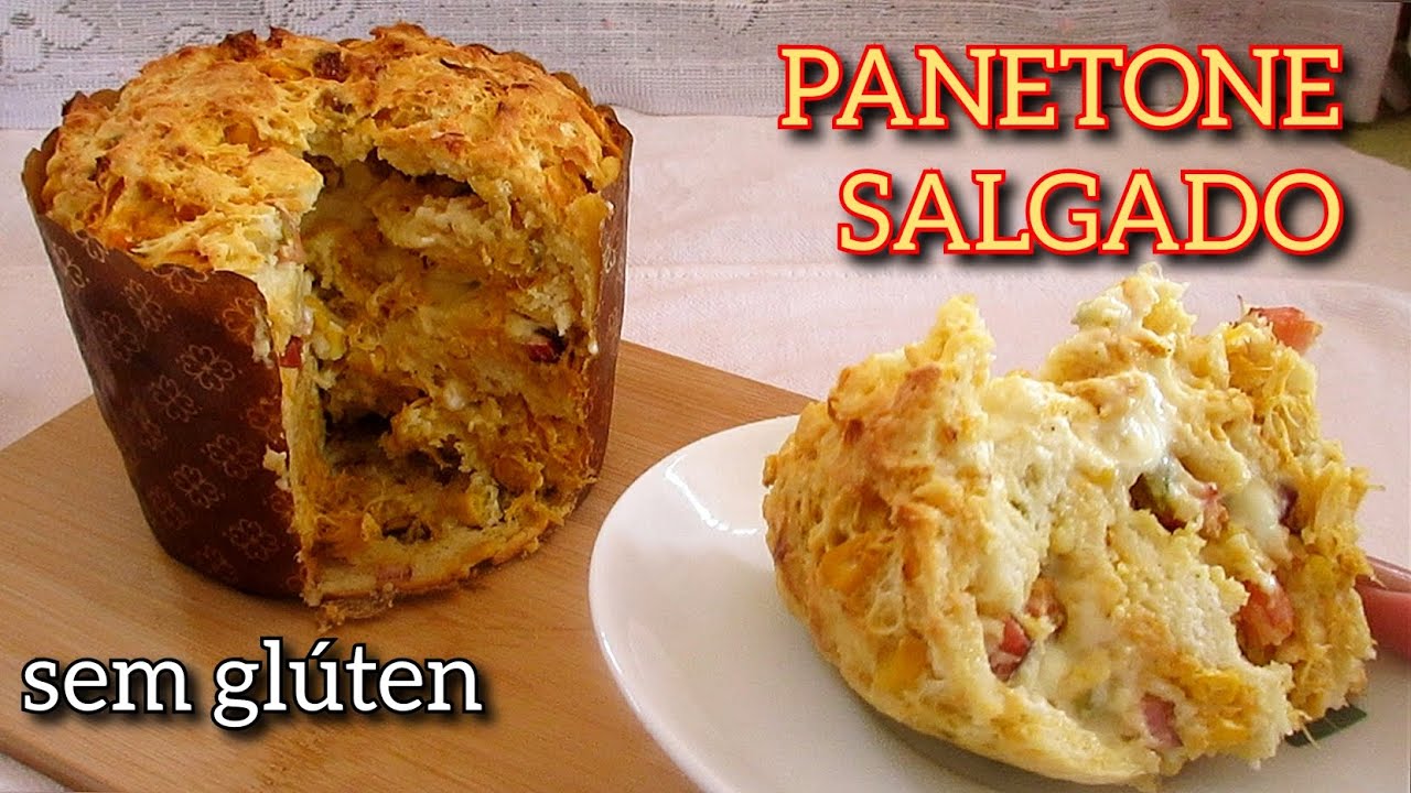 PANETONE SALGADO COM FRANGO E CATUPIRY SEM GLÚTEN | MACIOS, ÚMIDOS E MOLHADINHOS ATÉ NO OUTRO DIA
