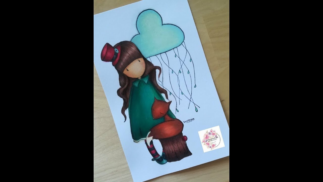 Colorazione timbri con pennarelli a base d'alcool