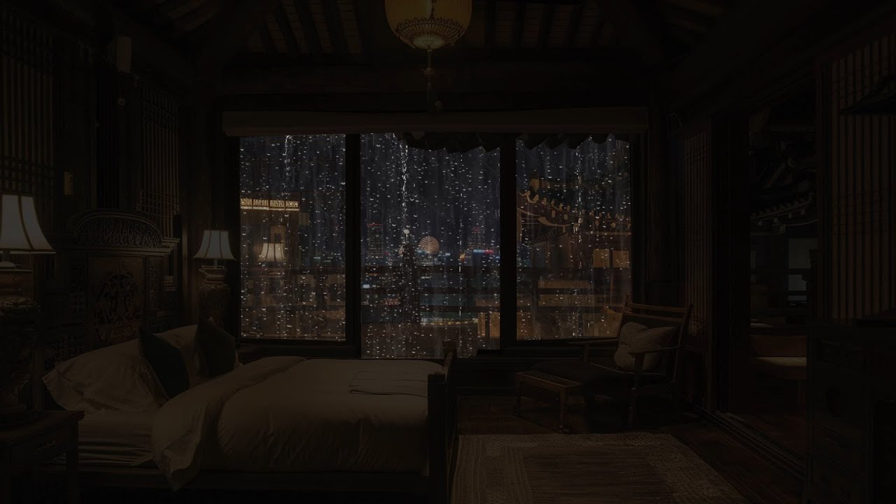 Visit Korea's Capital with Sudden Rain - Sounds That Bring Comfortable Sleep