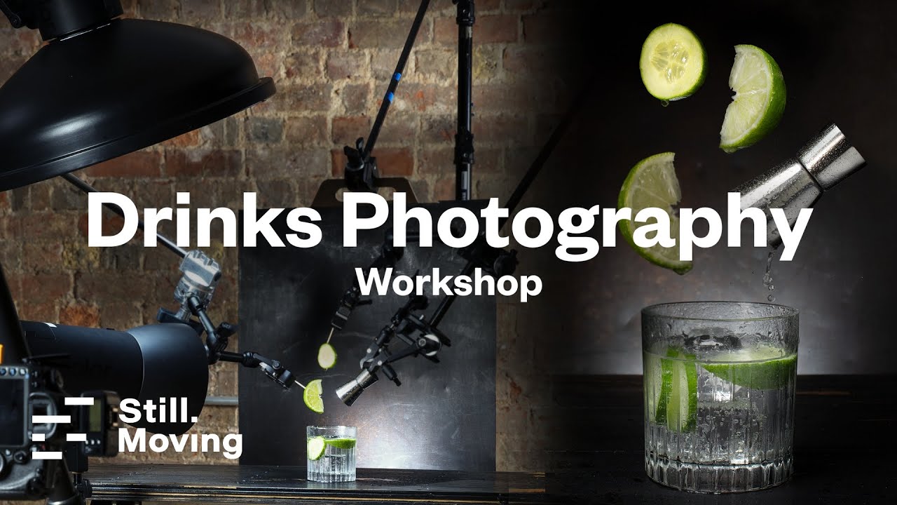 Trick Drinks Photography Workshop - StillMoving