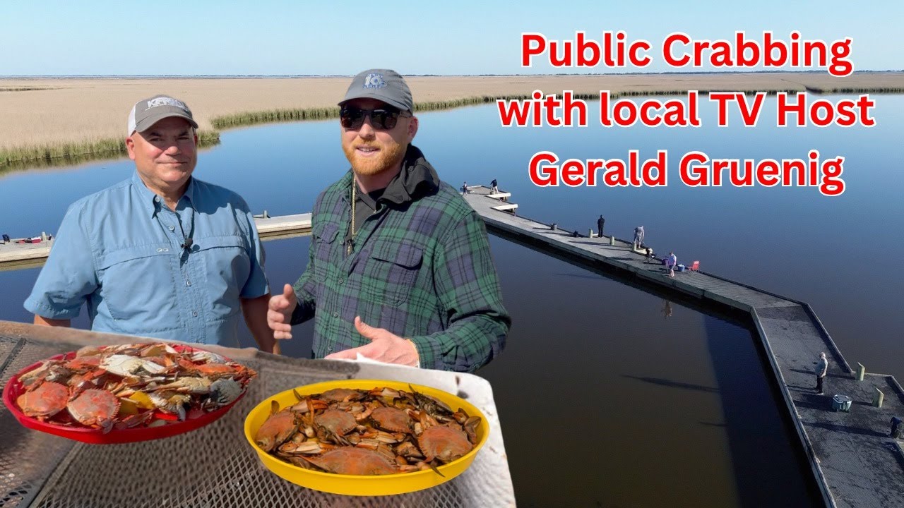 Crabbing With Gerald Gruenig w/ KLFY News 10 (Catch & Cook ) Boiling Crabs w/ KFRED Seafood Boil