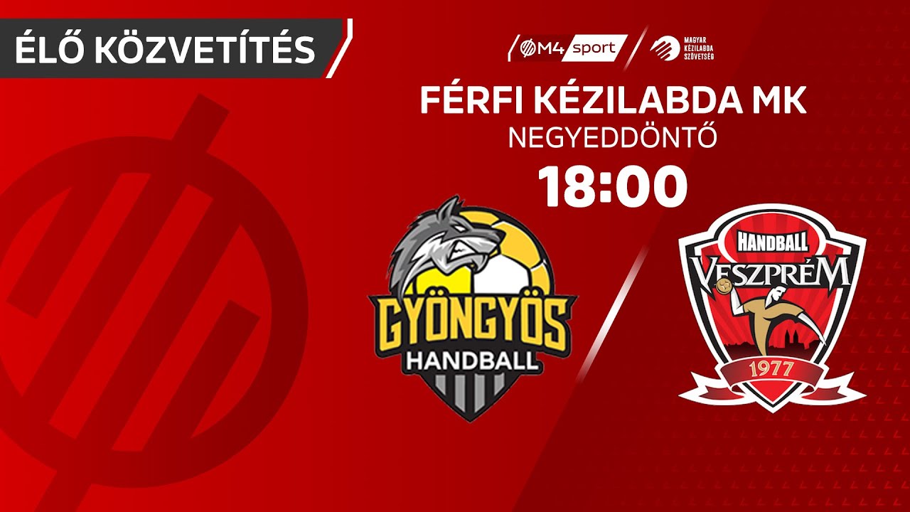 HE-DO B.Braun Gyöngyös–One Veszprém HC | Magyar Kupa | negyeddöntő