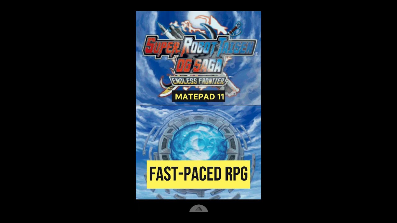 NDS - Super Robot Taisen OG Saga Endless Frontier on Matepad 11 part 9  I Matepad Gaming I