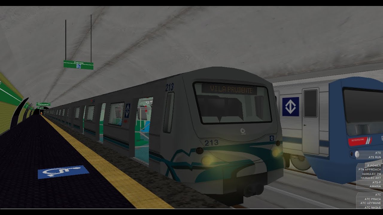 OpenBVE - Metro São Paulo Line 2