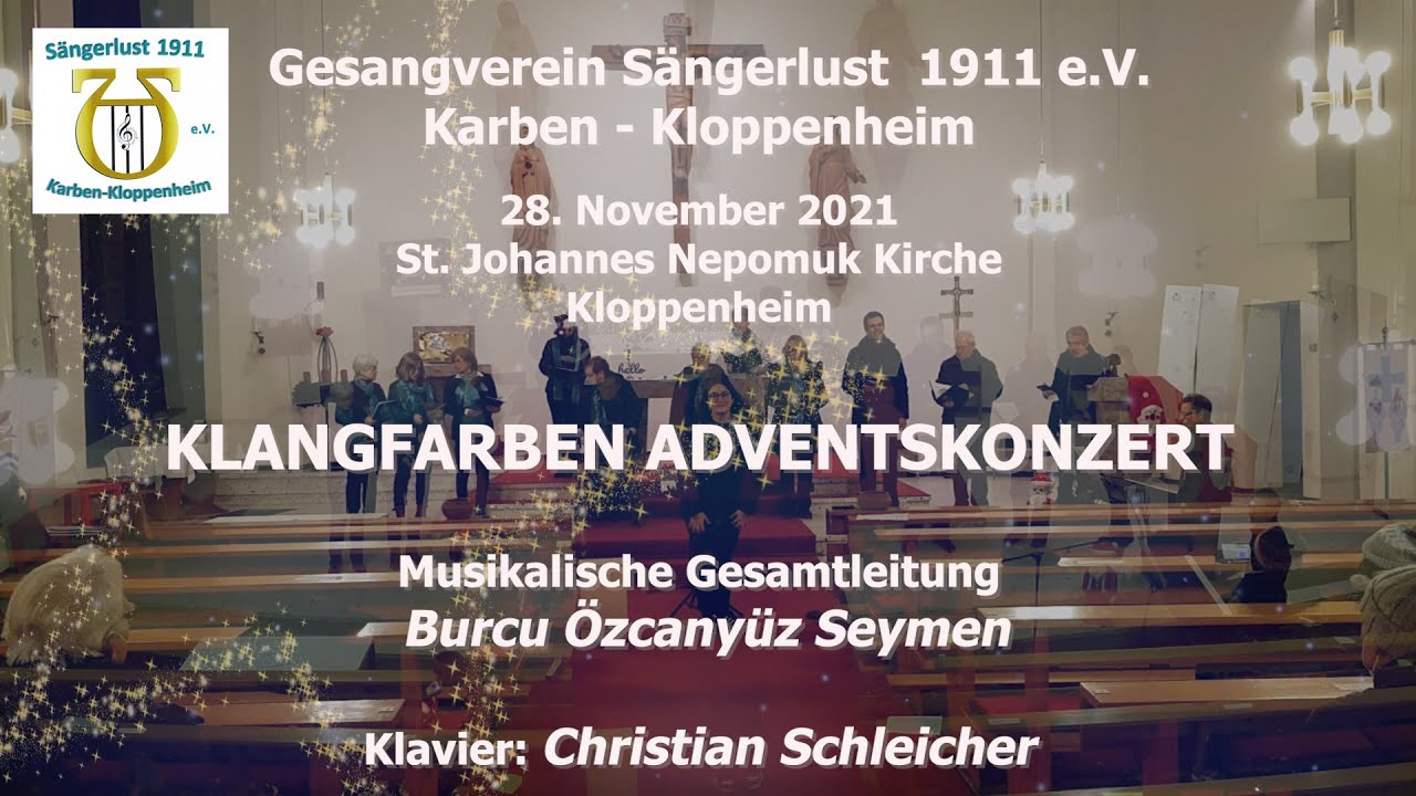 Chor Klangfarben Kloppenheim - Adventskonzert 2021