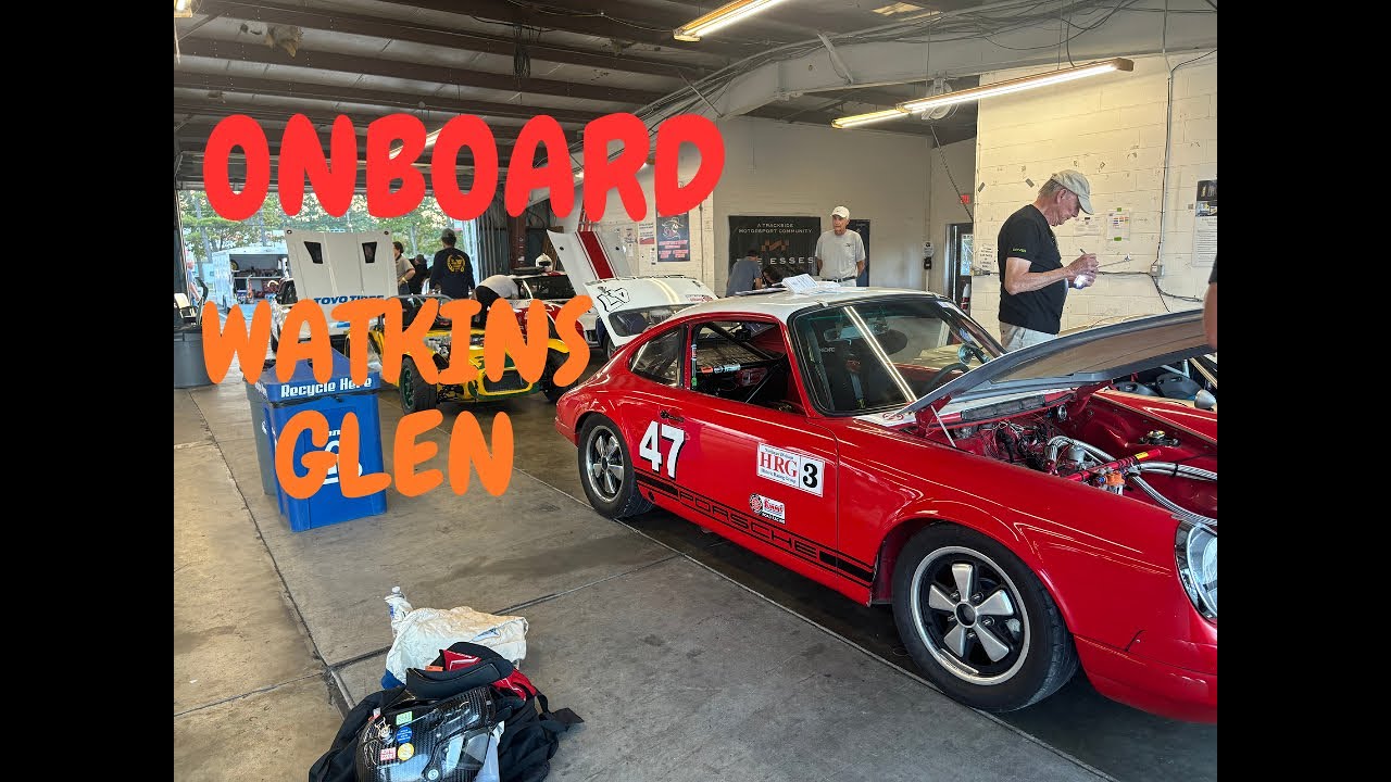 Vintage Porsche 911 Qualifying at Historic Watkins Glen