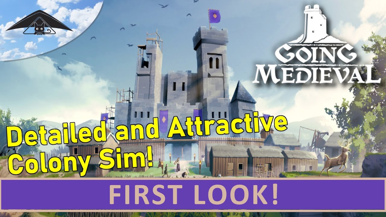 Going Medieval - First Look [ Voxel Medieval Colony Builder ]