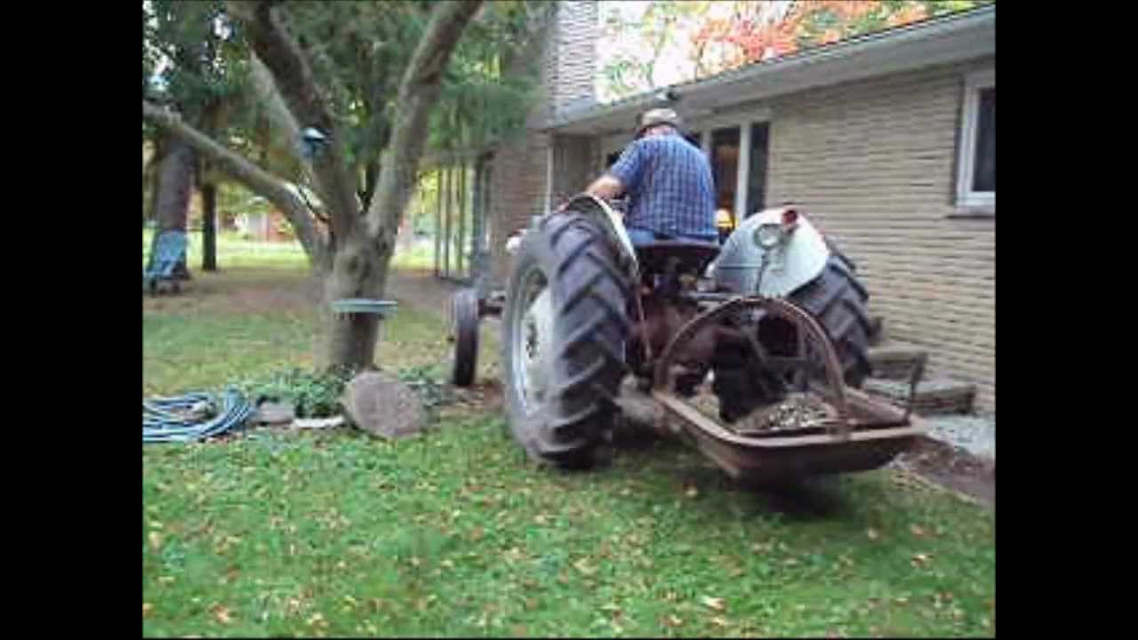 Ford 8N and the Hydro Hoe  - Power Toys