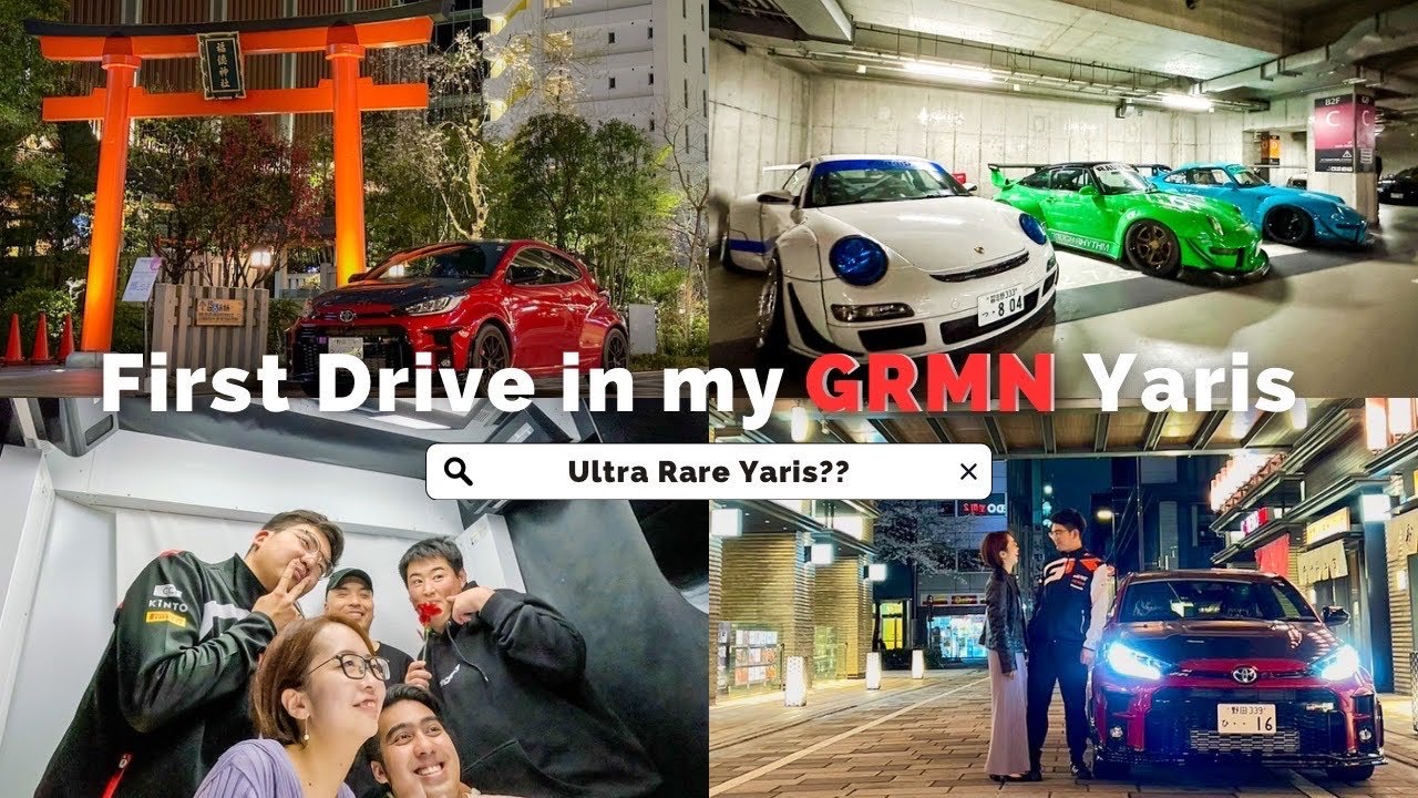 Driving My RARE GRMN YARIS for the FIRST TIME!!!