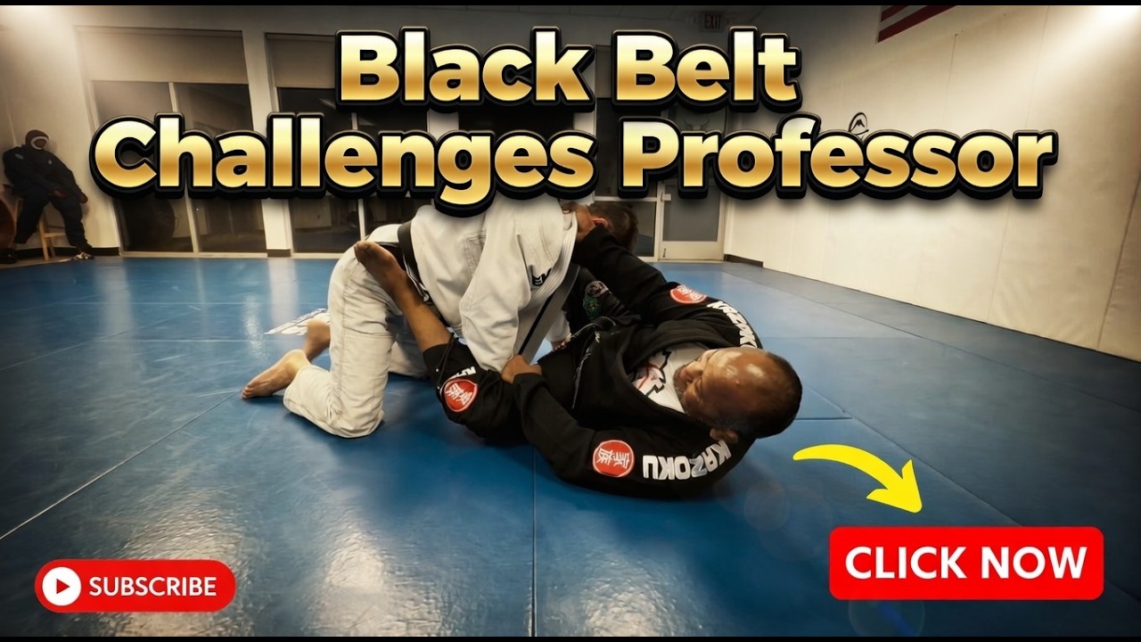 Blackbelt challenges Professor Fredson Paixao