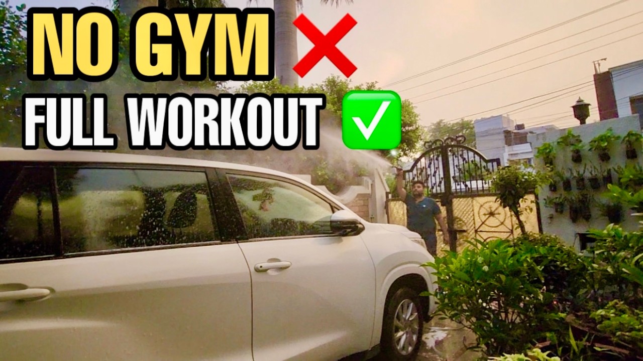 Gym Nahi Gaya… Toh Ghar Ki Saari Gadiyan Dhodi! 😂