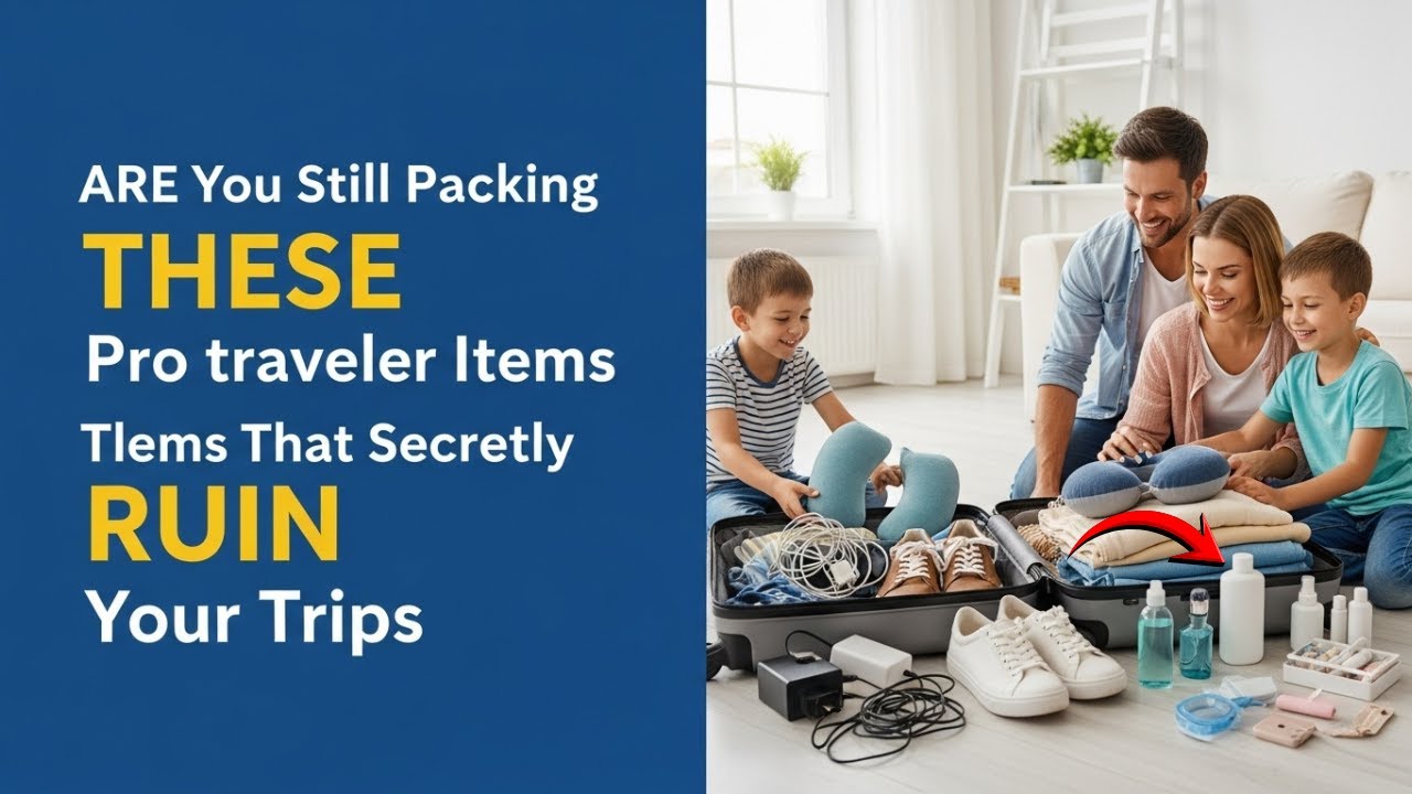 ARE You Still Packing THESE pro traveler Items That secretly RUIN Your Trips