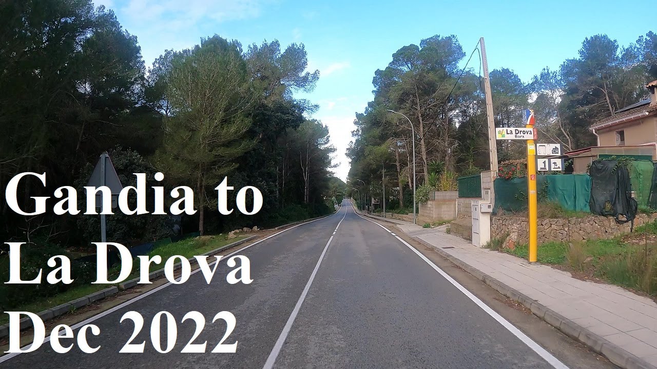 Gandia to La Drova - December 2022