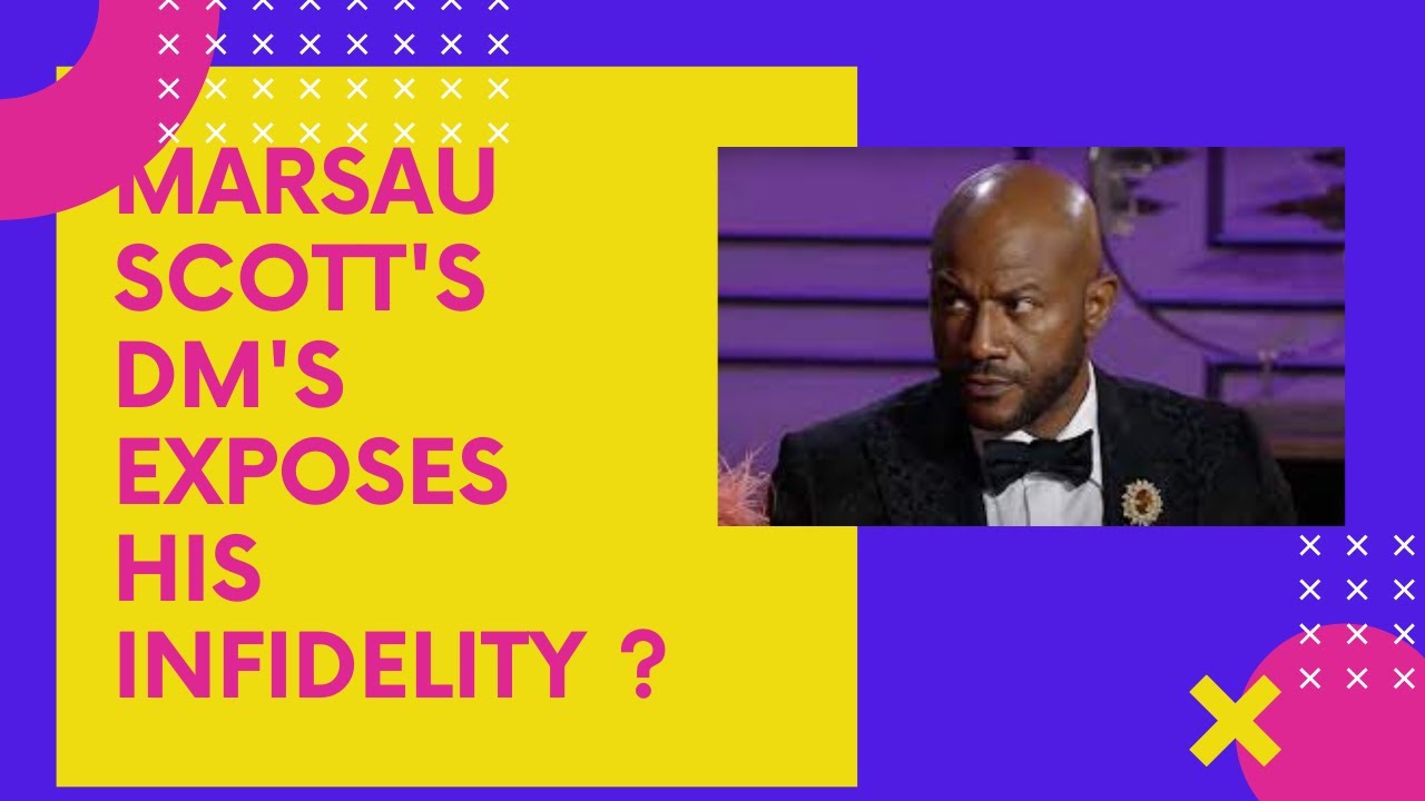 Marsau Scott's DM's exposes him cheating on Latisha