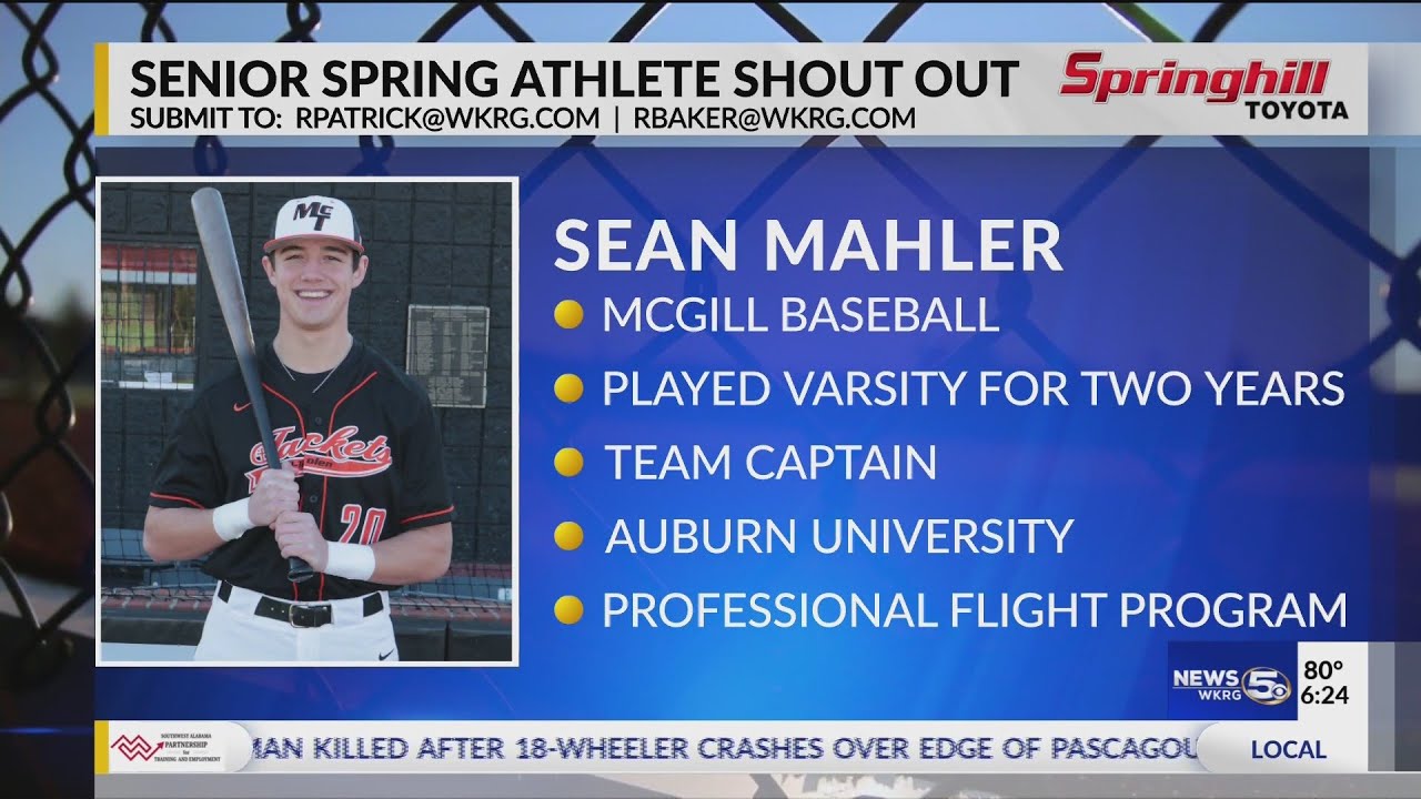 Senior Spring Athlete Shout Out: Sean Mahler