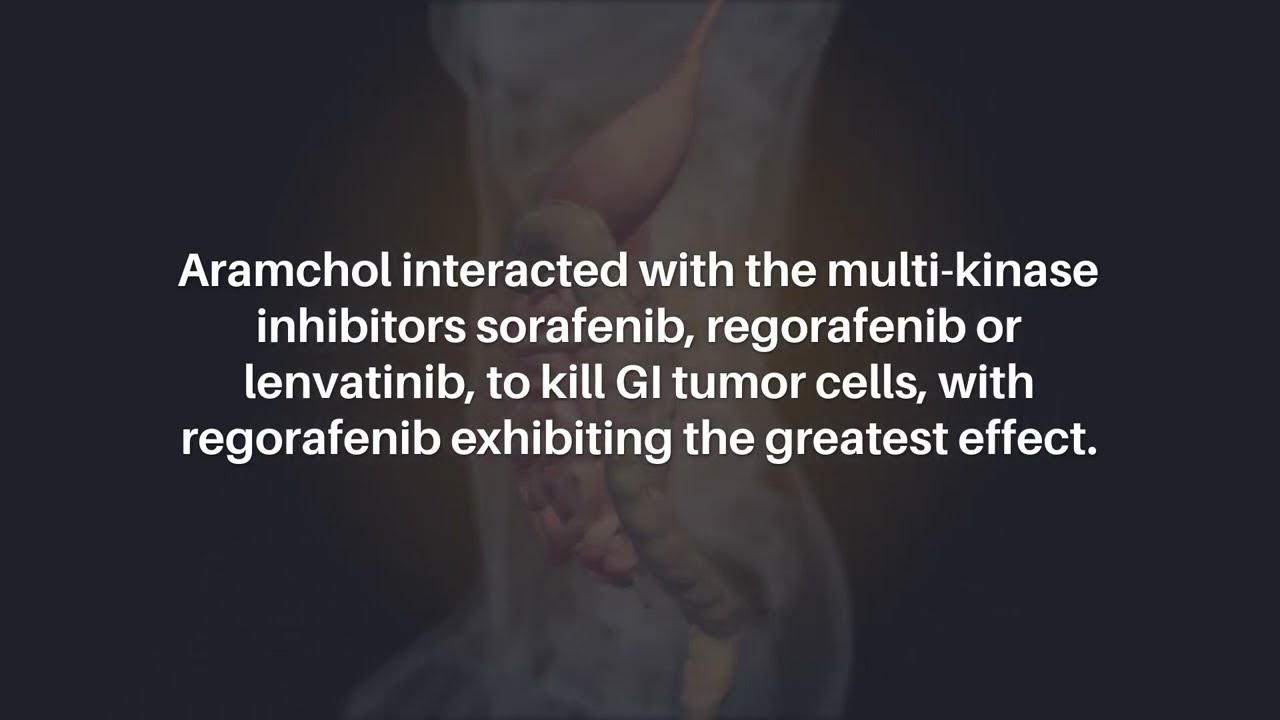 Aramchol and Regorafenib Work Together to Kill GI Tumors | Oncotarget