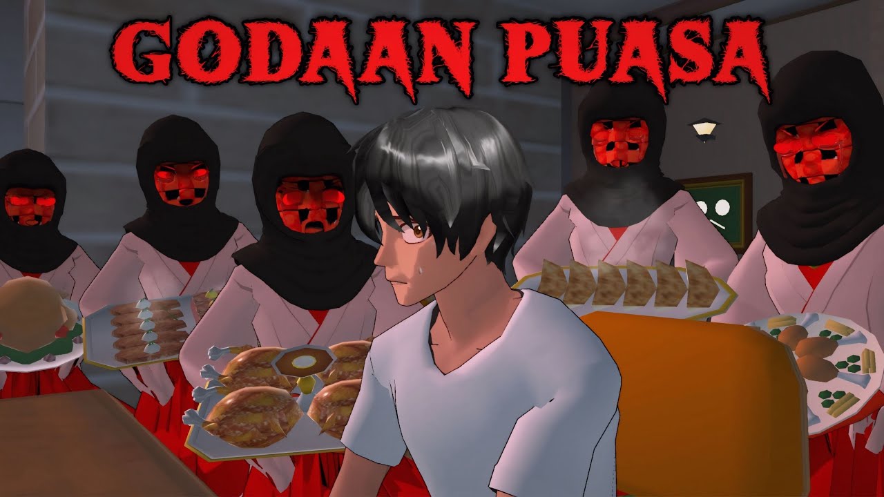 GODAAN PUASA || HORROR MOVIE SAKURA SCHOOL SIMULATOR