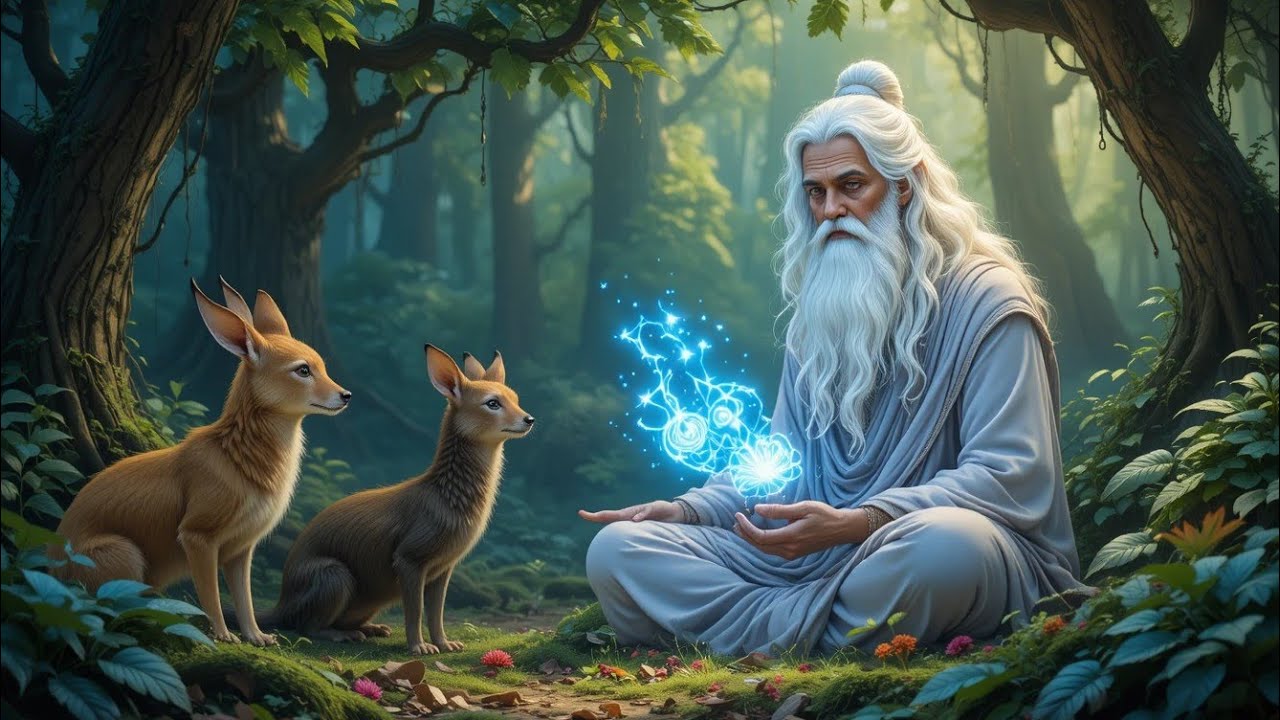 रहस्यमय वन और दिव्य साधु की कहानी || प्रेरणादायक कहानी और साधु ने जंगल हरा दिया#subscribemychannel 