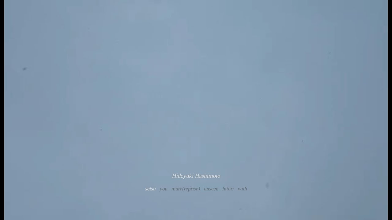 [Playlist] Hideyuki Hashimoto(히데유키 하시모토) _ blue