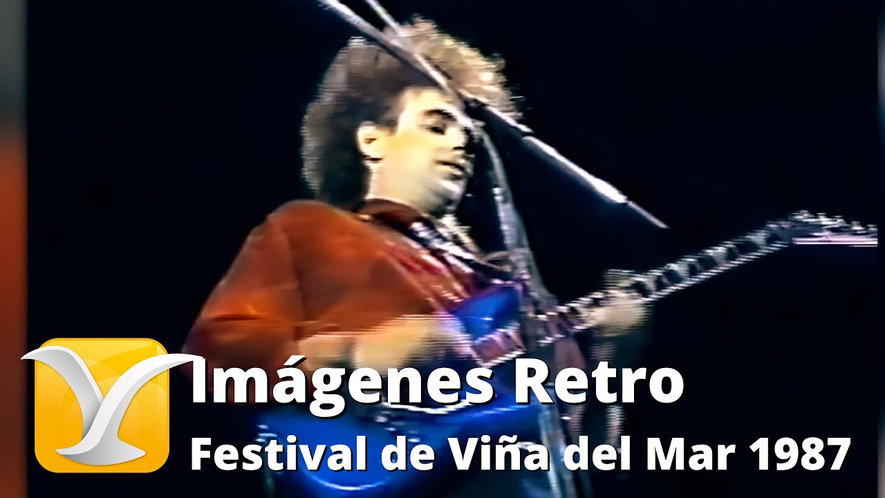 Soda Stereo - Imágenes Retro - Festival de Viña del Mar 1987 (Primera Noche )
