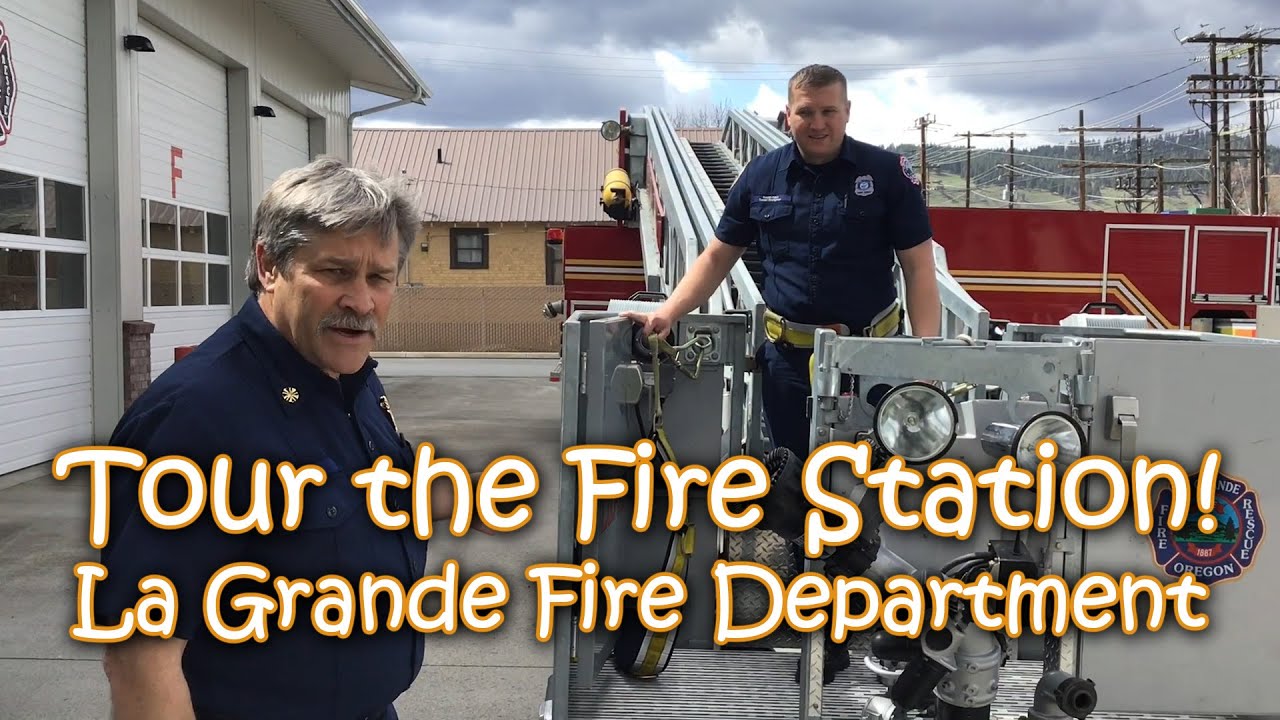 Fire Station Tour - La Grande Fire Department - (with soundtrack)