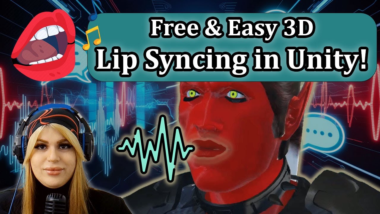 Free Lip Sync in Unity with uLipSync + Blender Blendshapes