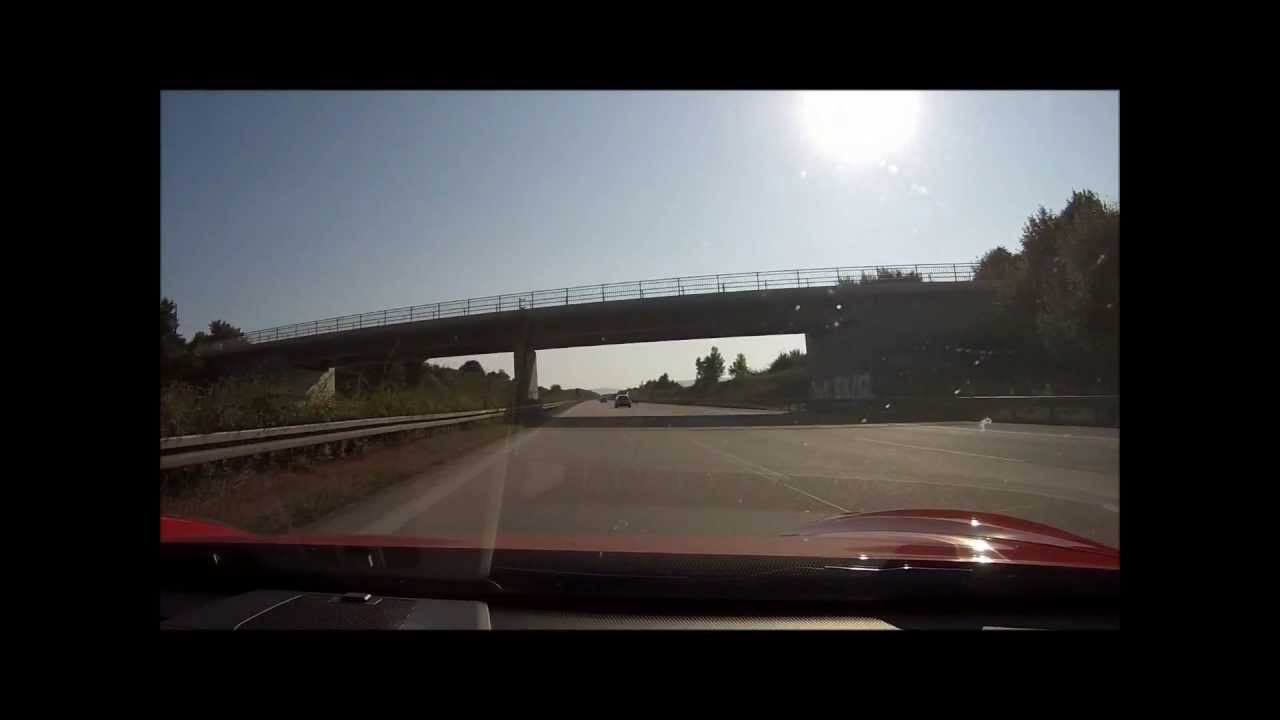 2014 Porsche 981 Boxster S on the German Autobahn