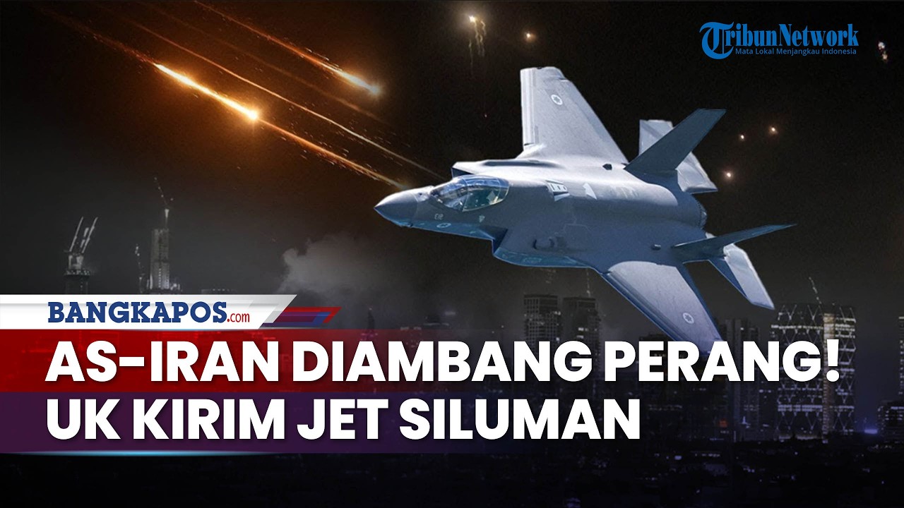 AS-Iran Diambang Perang! Inggris Kirim 6 Jet Tempur Siluman Bekerja Sama dengan Jet Typhoon