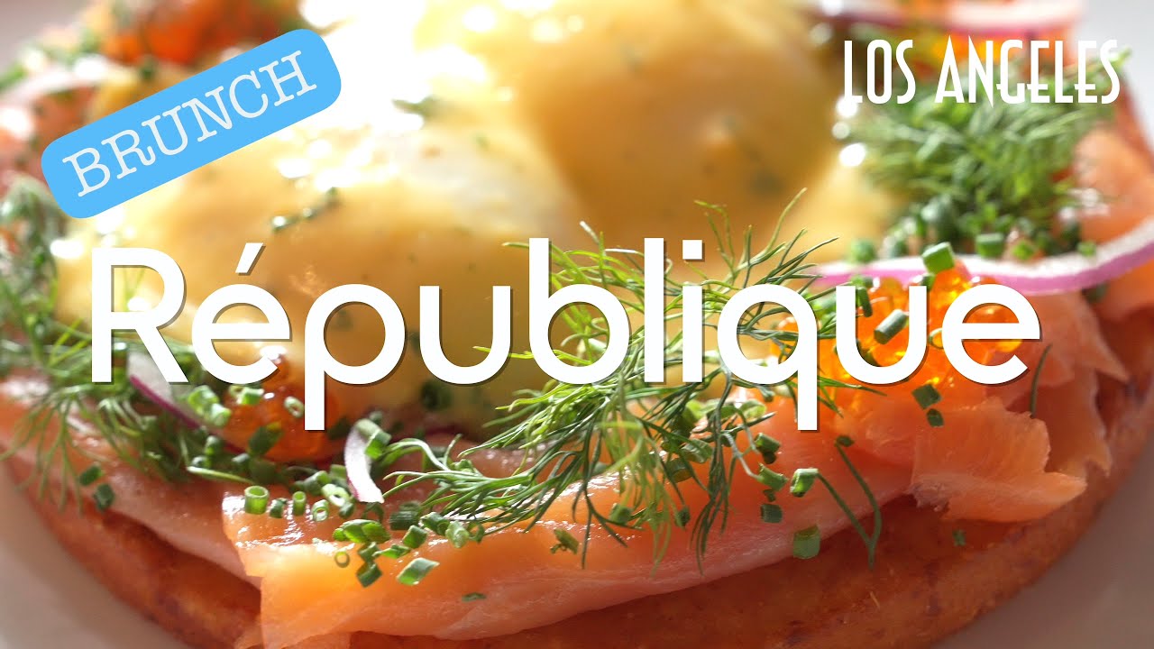 LA's Best Brunch @ République, Los Angeles