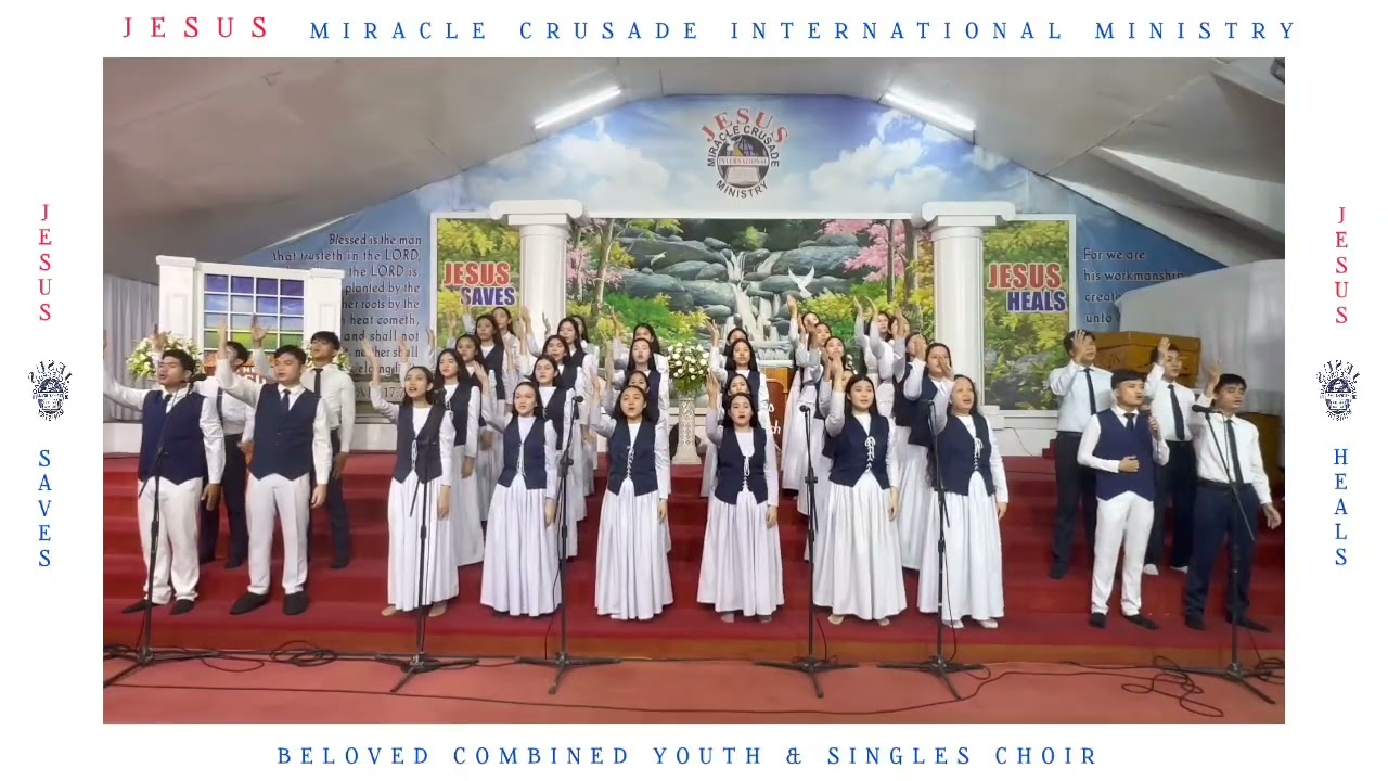AWESOME GOD | AKING DIYOS #JMCIM #CombinedYouthAndSinglesChoir #JESUSSAVES #JESUSHEALS