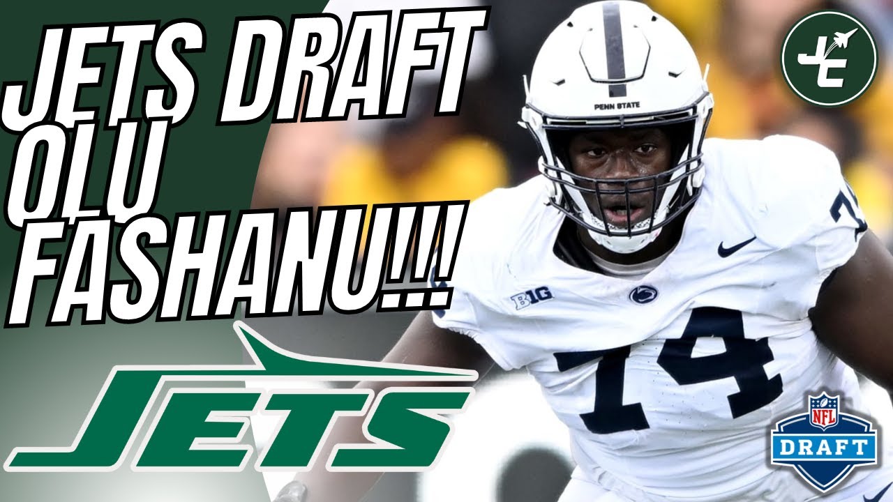 🚨BREAKING: OLU FASHANU DRAFTED BY THE NEW YORK JETS!! | LIVE REACTION | 2024 NFL Draft