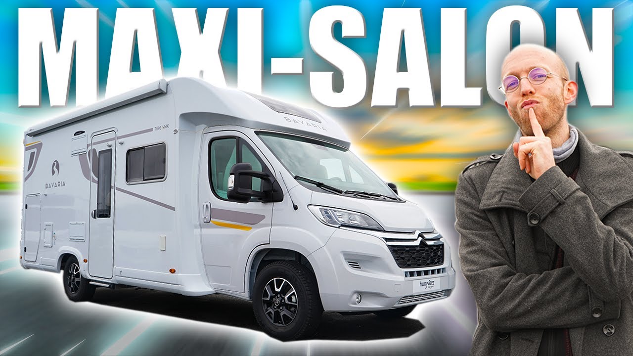 Le Camping-car le PLUS SPACIEUX ?! Bavaria T696D - Présentation 2023 - Les coulisses du loisir