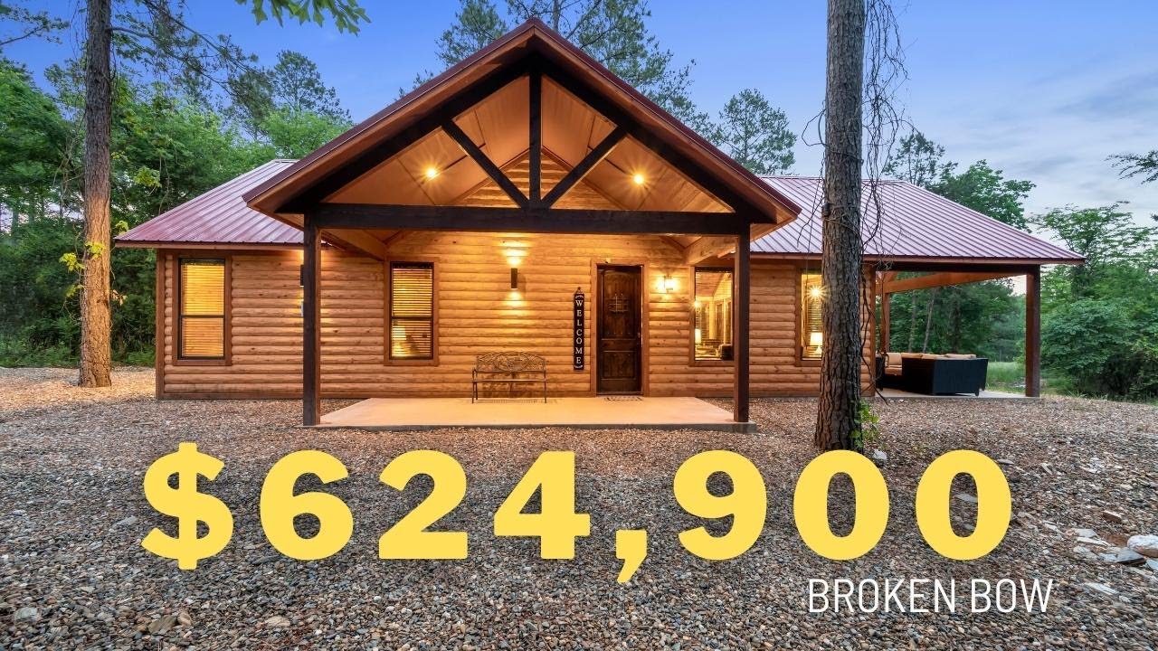 Take a Tour Inside This 2-Bedroom Cabin in Broken Bow, OK