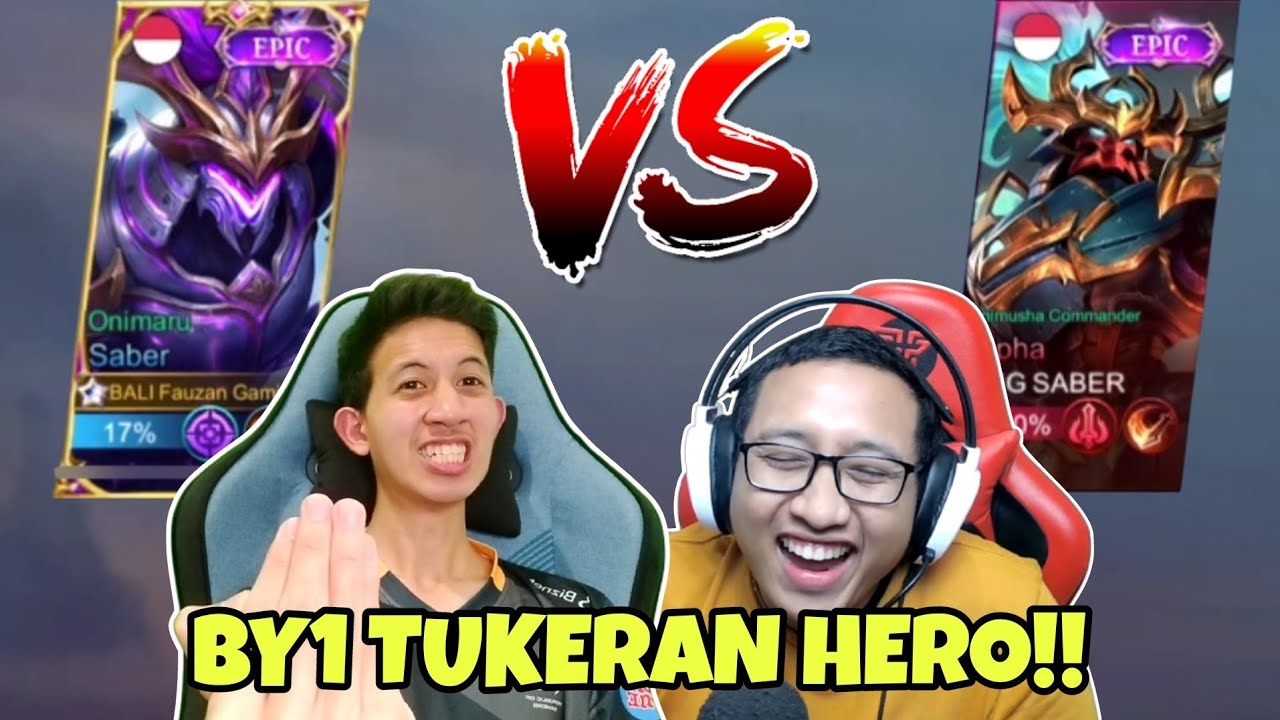 BY1 LAWAN ROMZINO PAKAI SABER!! MARKIBAN!