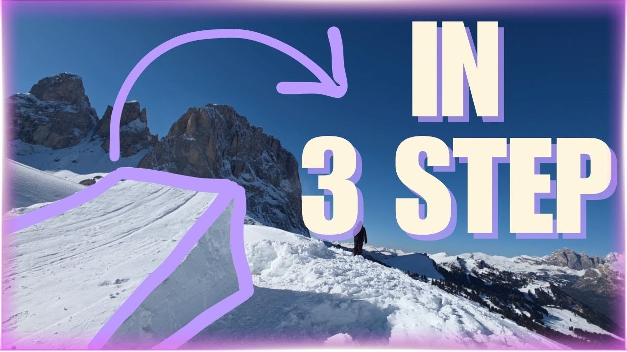 Come costruire un salto (in neve fresca)