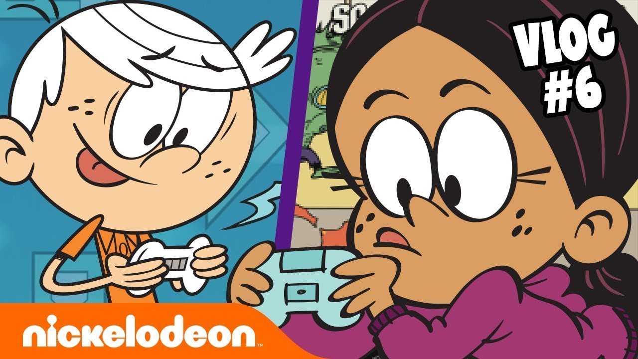 Lincoln & Ronnie Anne Vlog #6: Video Game Review 🎮 The Loud House & The Casagrandes