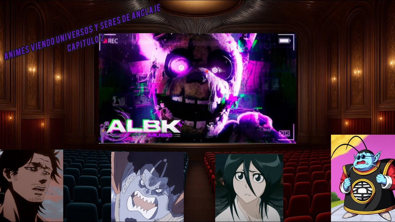 Animes Viendo Universos y Seres de Anclaje - Capítulo 2 - Pesadelo Sem Fim | Springtrap (FNAF) ALBK